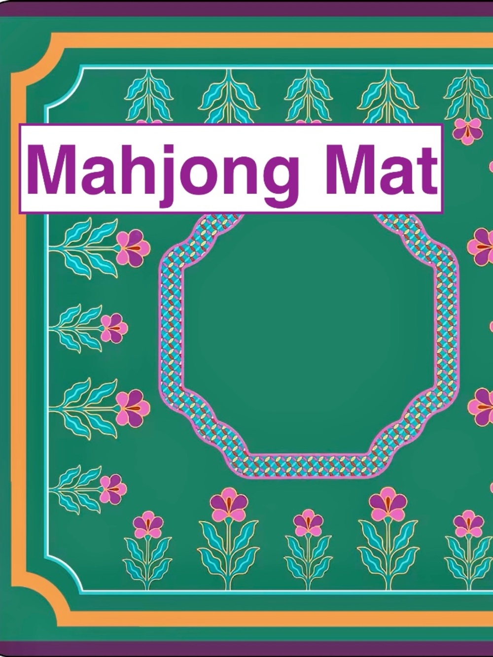 NEW Unbranded Mahjong Mat